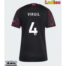 Liverpool Virgil van Dijk #4 Replica Third Shirt Ladies 2026-27 Short Sleeve